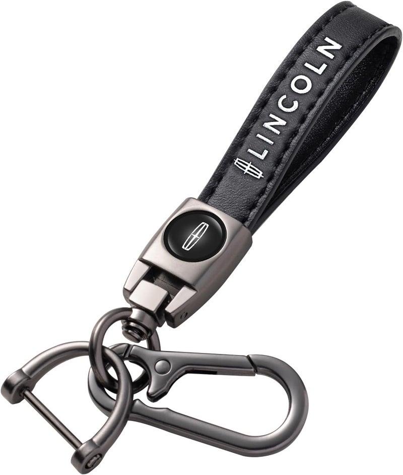 DSVI Leather Car Keychain Keyring for Baseball Fans, Car Key Fob Holder Keychain Lanyard for Baseball Fans - Image 1